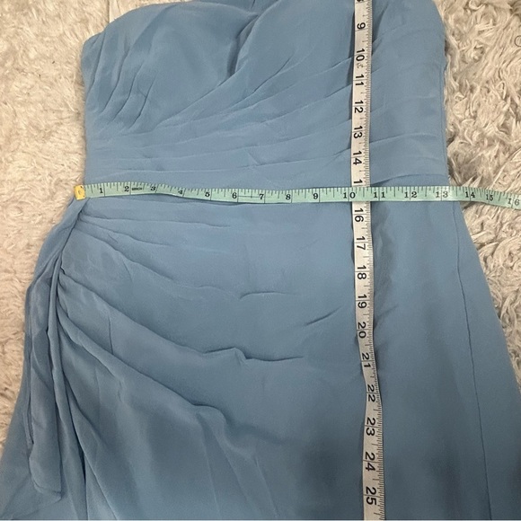 AZAZIE Maive Junior Twilight A-Line Pleated Chiffon Dress NWT - Picture 16 of 16